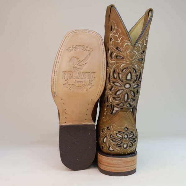 Crazy Lazer Square Toe Boots