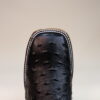Ostrich Square Toe Boots