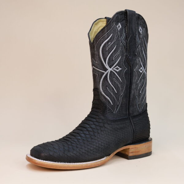 IMG_3929-scaled-1.jpg Python Nobuck Square Toe Boots Black