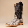 Snake Square Toe Boots