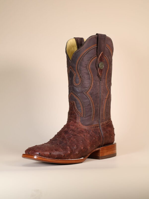 IMG_5448-scaled-1.jpg Waxed Ostrich Square Toe Boots Cognac
