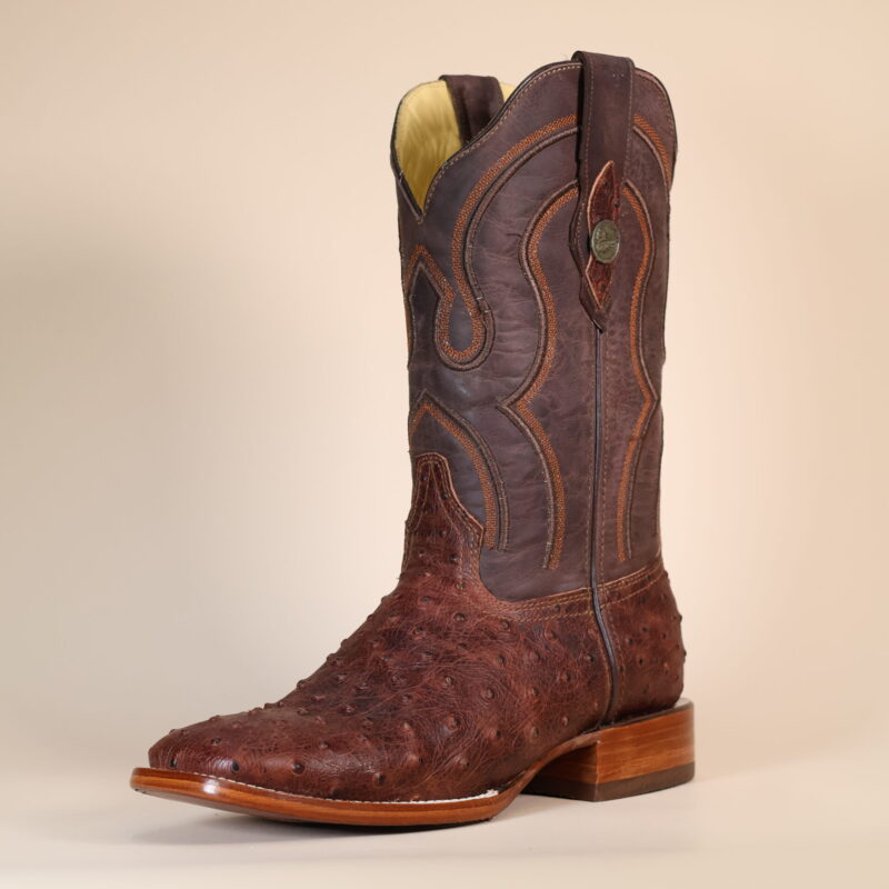 IMG_5448-scaled-1.jpg Waxed Ostrich Square Toe Boots Cognac