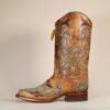 IMG_5523-scaled-1.jpg A4483 - WOMEN'S EMBROIDERY AND STUDS SAND WIDE SQUARE TOE COWBOY BOOT