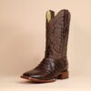 IMG_6485-scaled-1.jpg Caiman Belly Lacer Cut Square Toe Boots Brown