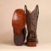 IMG_6487-scaled-1.jpg Caiman Belly Lacer Cut Square Toe Boots Brown