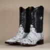 IMG_6877-scaled-1.jpg Cowhide Boots Black & White CH002 - 8.5