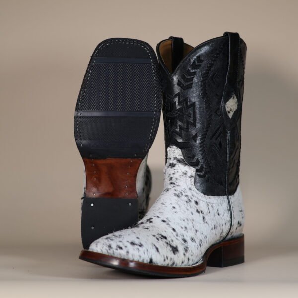 IMG_6878-scaled-1.jpg Cowhide Boots Black & White CH002 - 8.5