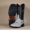 Cowhide Boots Black & White CH005 - 8.5