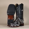 Cowhide Boots Black & White CH010 - 8