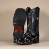 Cowhide Boots Black & White CH014 - 7.5
