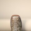 Python Oyster Lacer Cut Square Toe Boots Honey