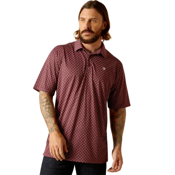 S24_MNS_WEST_10048780_front_1024x1024@2x.webp All Over Print Polo Dark Redwood