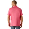 Charger 2.0 Fitted Pink Pulse Polo Shirt