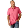Charger 2.0 Fitted Pink Pulse Polo Shirt