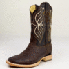 Pegazuz Python Jumbo Nobuck Square Toe Boots
