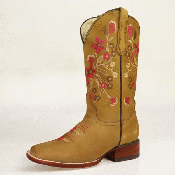 Untitled-1400-x-1400-px-4.png Floral Embroidered Square Toe Boots