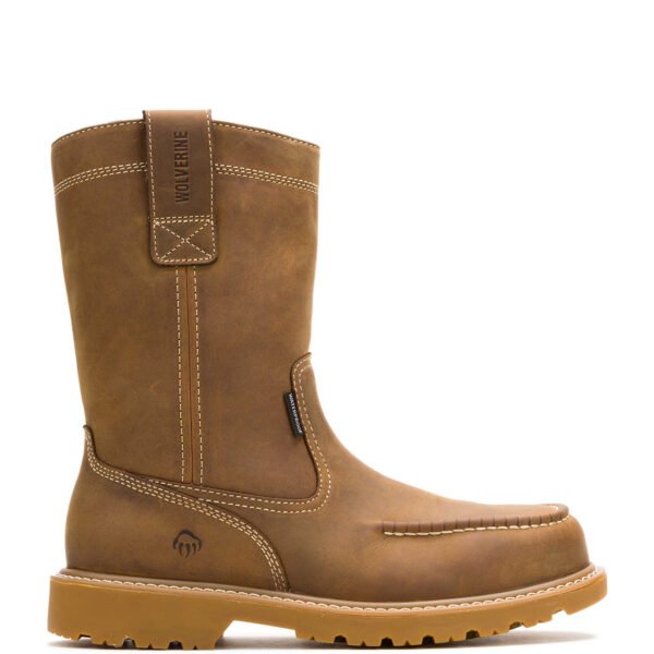 Men's Floorhand Moc-Toe Steel-Toe Pull-On Work Wellington