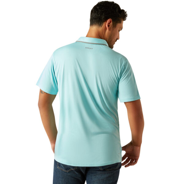 Welded TEK Fitted Polo Angel Blue